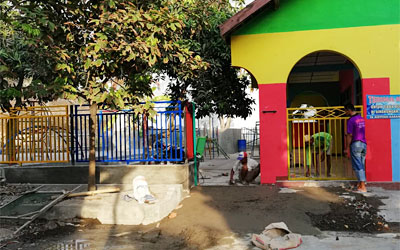 Pemasangan Pagar Sekolah